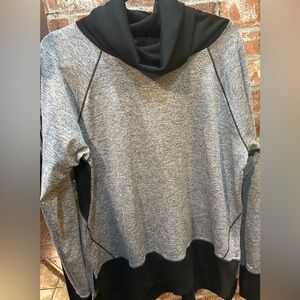 Victoria’s Secret Sport Gray and Black Turtleneck size Large